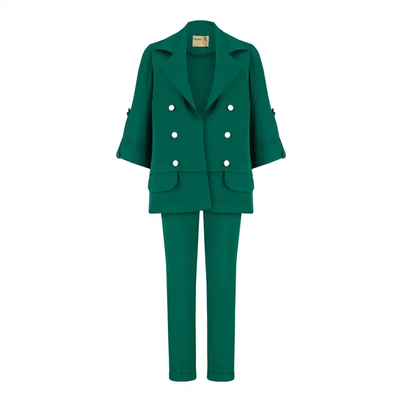 ست کت و شلوار زنانه السانا مدل یاقوت کد 179021