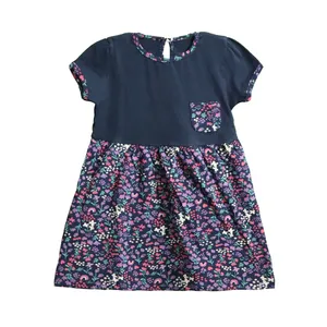 پیراهن دخترانه مدل گل گلی