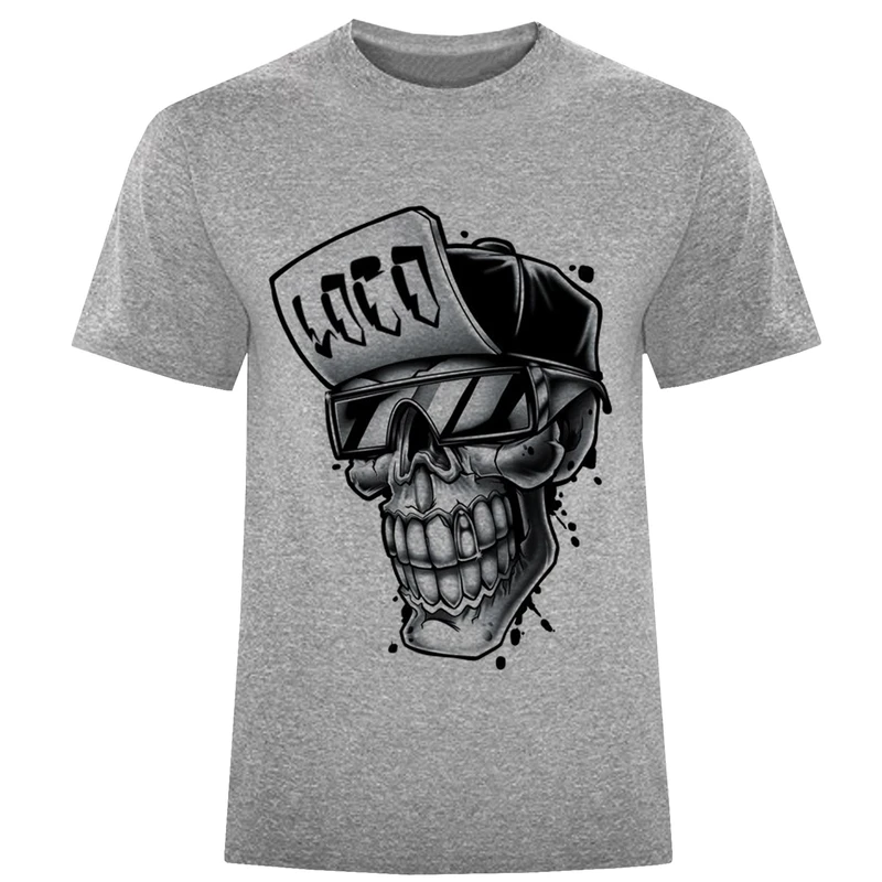 تی شرت آستین کوتاه مردانه مدل اسکلت کد A157