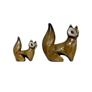 مجسمه مدل روباه بسته 2 عددی