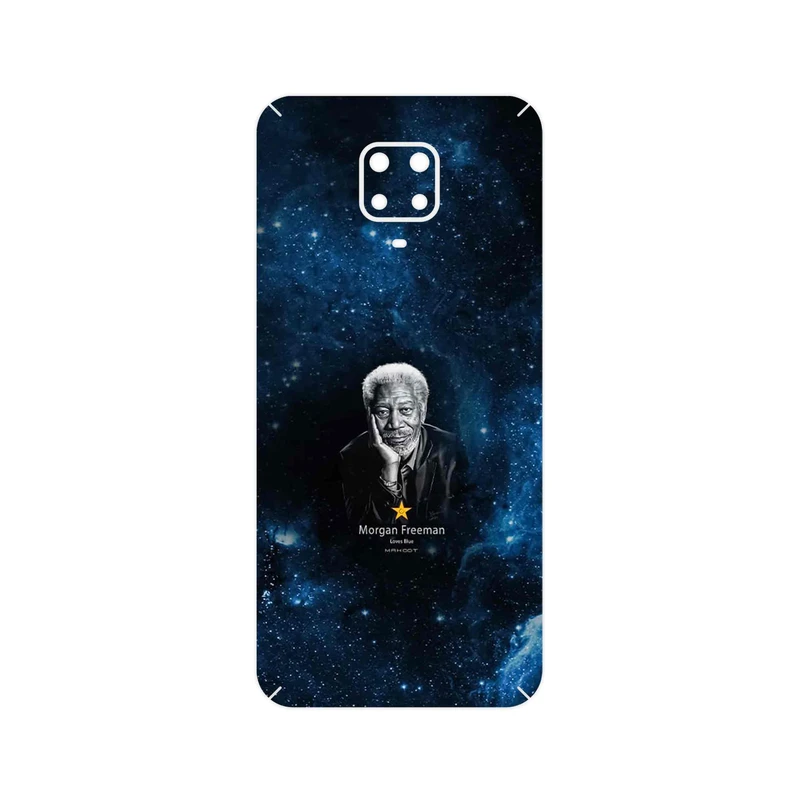برچسب پوششی ماهوت مدل Morgan Freeman مناسب برای گوشی موبایل شیائومی Redmi Note 9 Pro