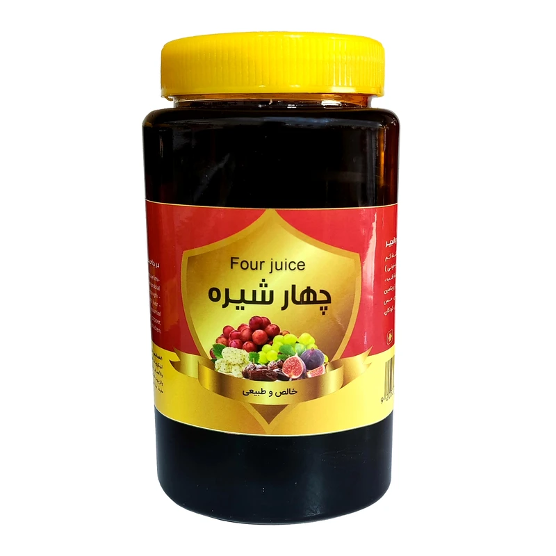 چهار شیره انگور و توت و خرما و انجیر حس خوب - 1000 گرم