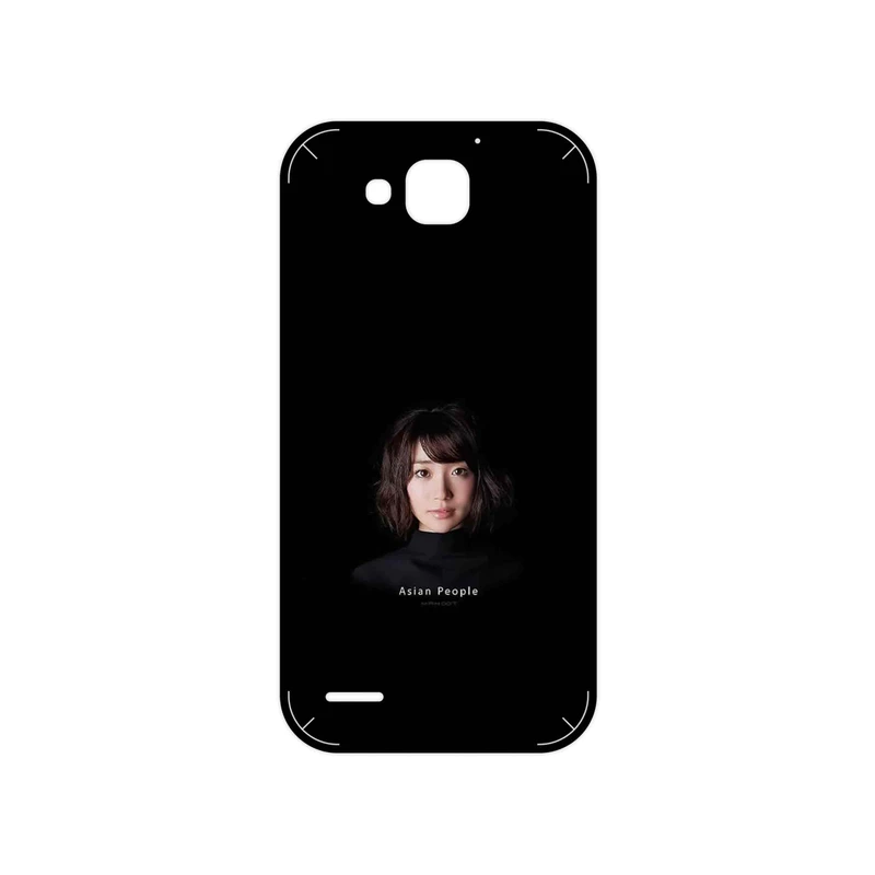 برچسب پوششی ماهوت مدل Portrait of an Asian Woman مناسب برای گوشی موبایل آنر 3X G750