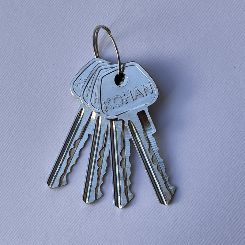 قفل كتابي كهن مدل دوشيار پله كد 100