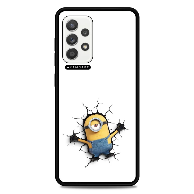 کاور آکام مدل AMC-WSGA52-MINIONS12 مناسب برای گوشی موبایل سامسونگ Galaxy A52
