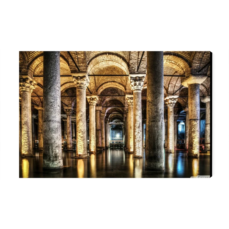 تابلو شاسی عرش طرح گردشگری ترکیه مدل آب انبار باسیلیکا کد As6015