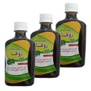 شربت گیاهی زوفا جالینوس - 260 میلی لیتر بسته 3 عددی