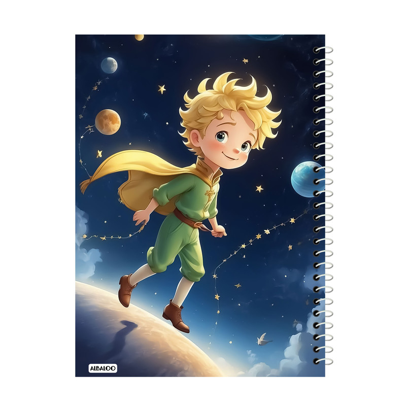 دفترچه یادداشت 50 برگ آلبالو مدل پسرانه فانتزی کد 2313