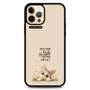 AKAM AMC-WA12PRO-ANIMALS QOUTES-20 Cover For Apple iPhone 12 Pro