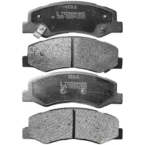 لنت ترمز جلو خودرو مدل Visle کد Runa دو جفت مناسب برای پژو 206، پژو 207