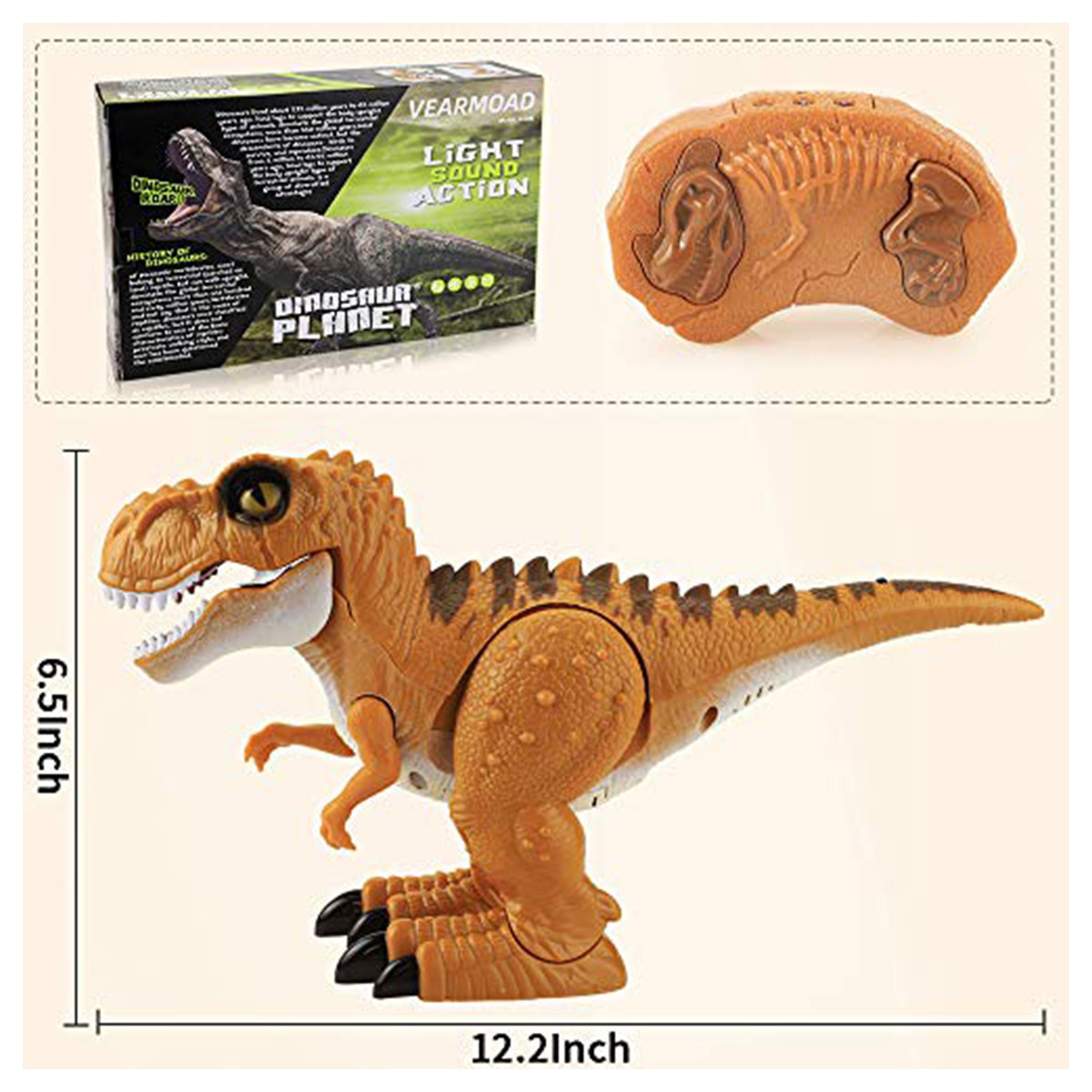 ربات کنترلی مدل دایناسور RC T-Rex Dino