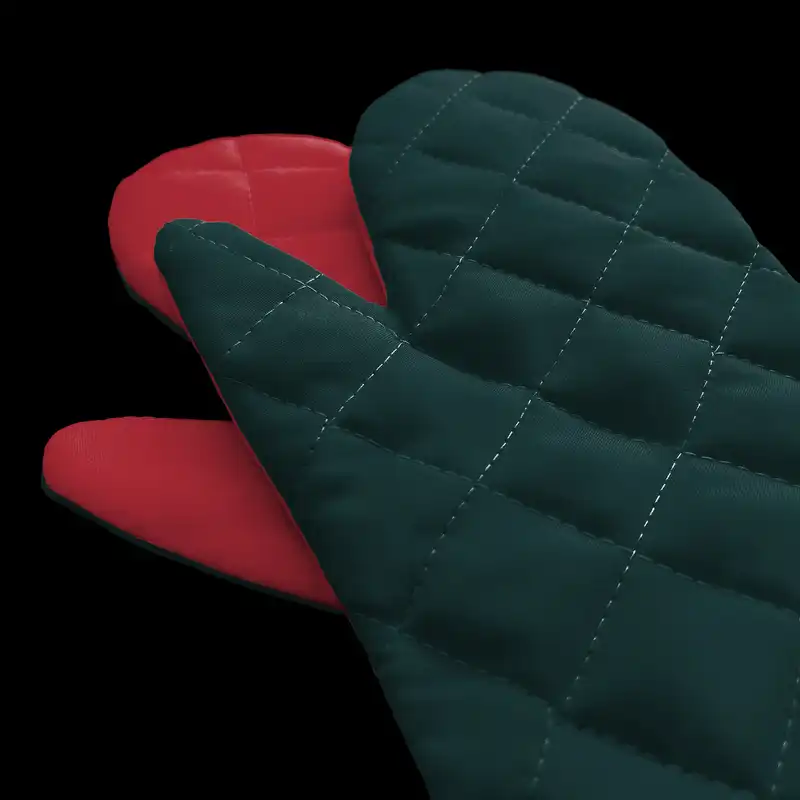 دستکش فر راولا کد N105 مجموعه 2 عددی