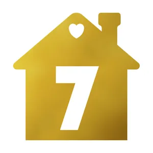 تابلو نشانگر مستر راد طرح پلاک واحد شماره 7 کد H-G 07