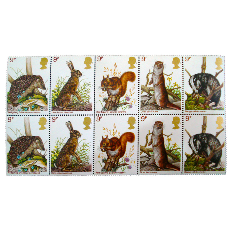 تمبر یادگاری مدل حیوانات کد a-826 مجموعه 10 عددی