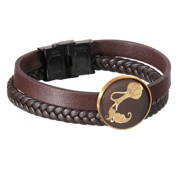 دستبند دانژه طرح ماه بهمن کد ZCBGG102011 دستبند دانژه طرح ماه بهمن کد ZCBGG102011