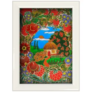تابلو ویترای طرح باغ کد 42011