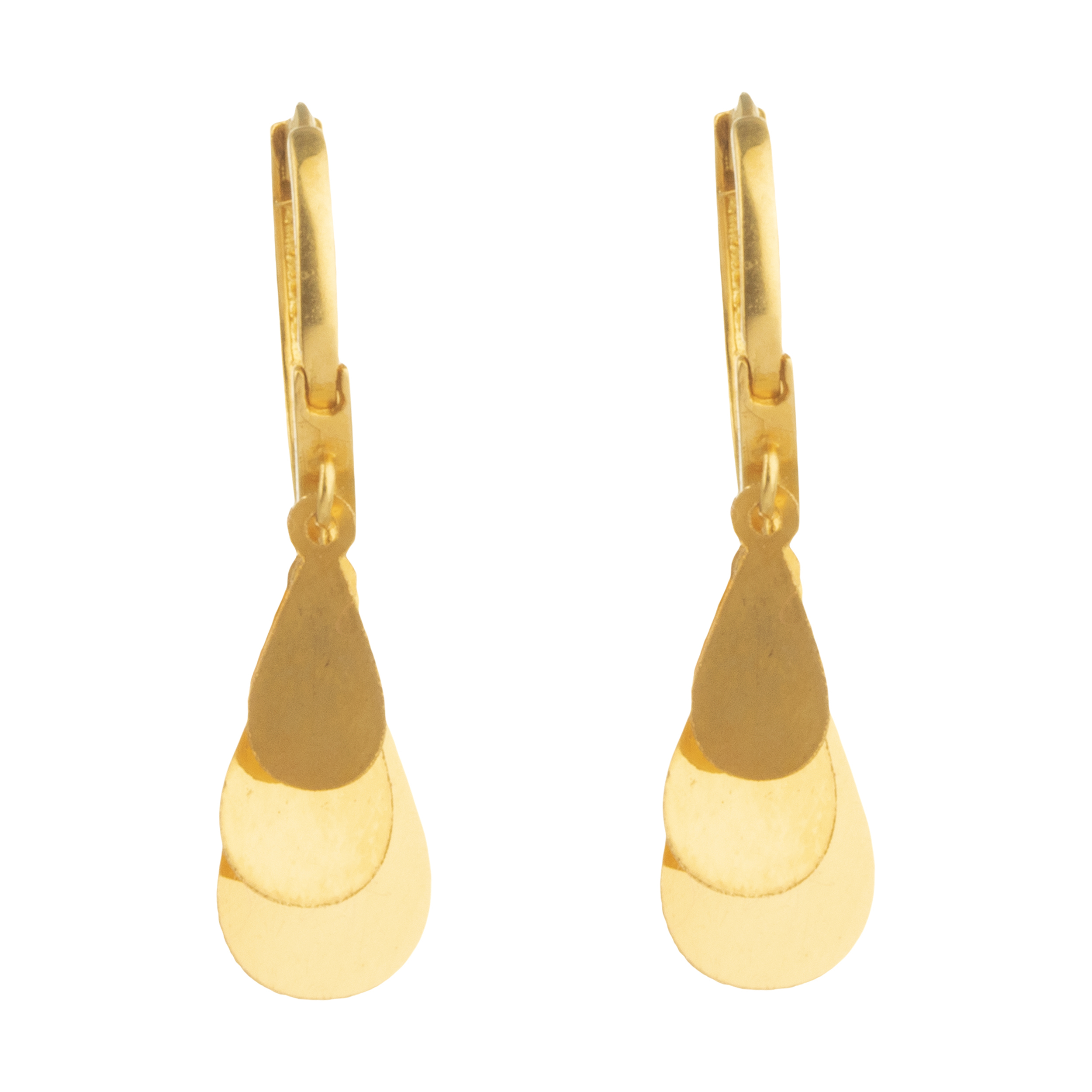 گوشواره طلا 18 عیار زنانه کانیار گالری کد GSH11