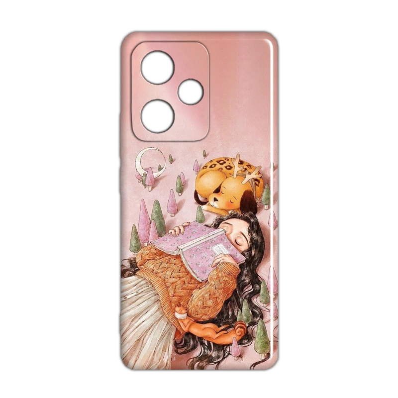 کاور مدل دخترانه کد 271 مناسب برای گوشی موبایل شیائومی Redmi 13