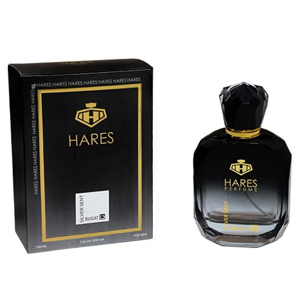 ادو پرفیوم مردانه حارث مدل بوگارت سیلور سنت با رایحه شیرین حجم 100 میلی لیتر