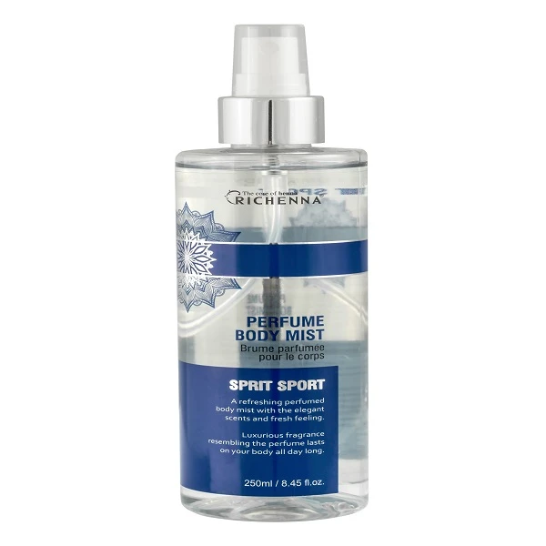 بادی میست مردانه ریچنا مدل SPRIT SPORT حجم 250 میلی لیتر 