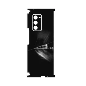 MAHOOT Black Portrait-FullSkin Cover Sticker for Samsung Galaxy Z FOLD 2