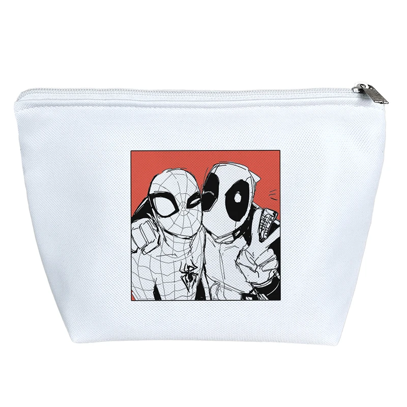 کیف لوازم آرایش دخترانه خندالو مدل ددپول و مرد عنکبوتی کد 5700