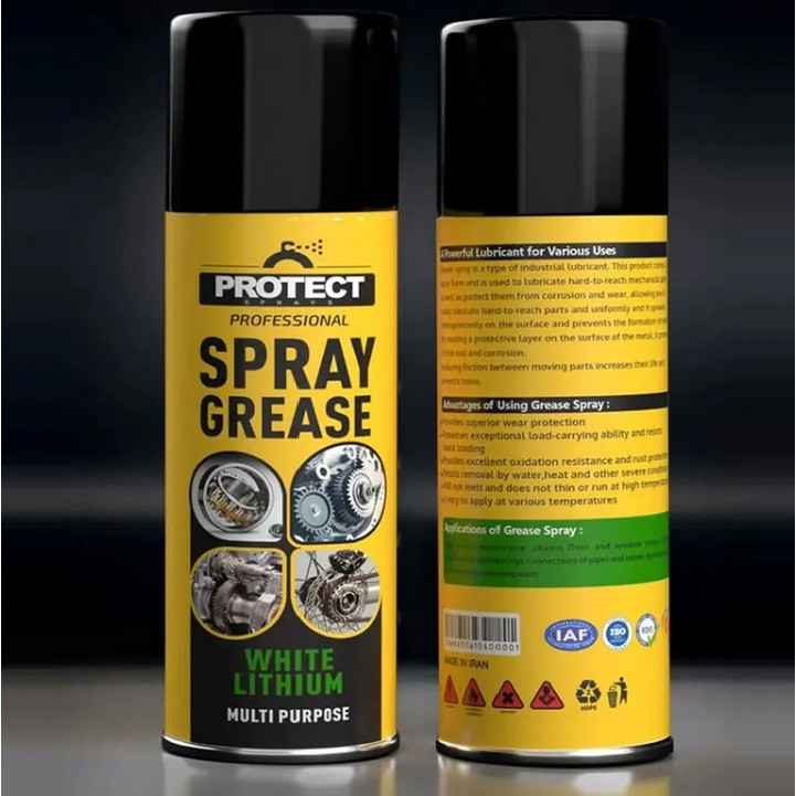 اسپری گریس پروتكت اسپريز ناب آدينه مدل Lithium حجم 450 میلی لیتر بسته سه عددی
