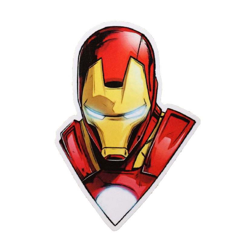 استیکر لپ تاپ مدل مرد آهنی کد 019