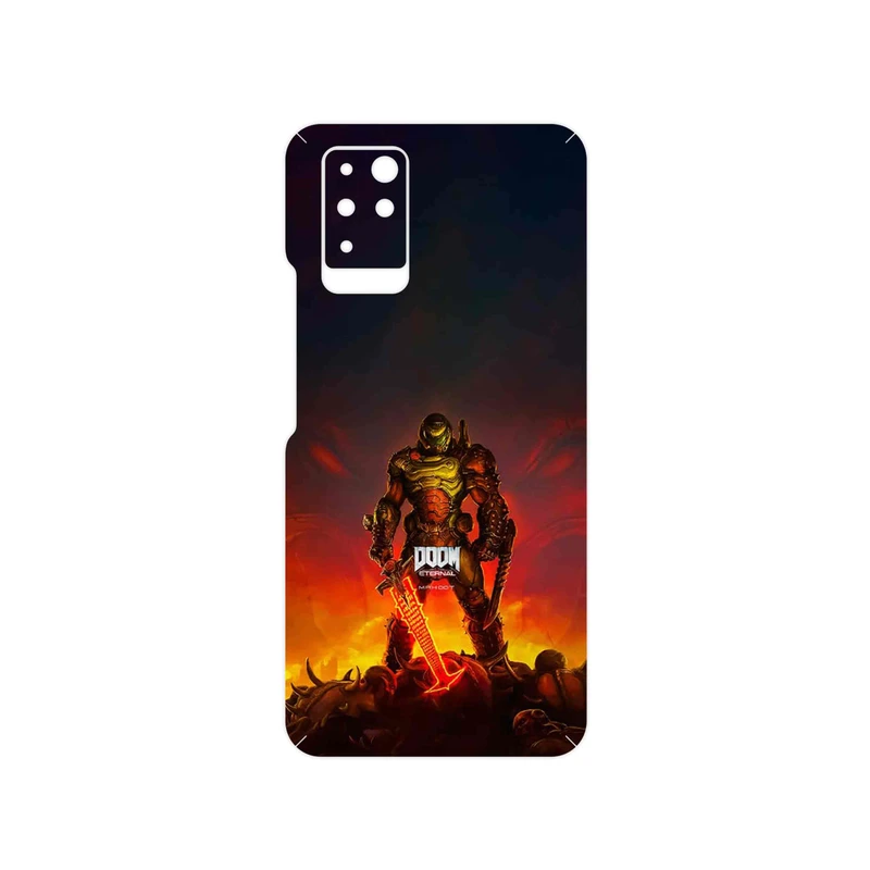 برچسب پوششی ماهوت مدل DOOM Game Series مناسب برای گوشی موبایل اینفینیکس Note 10