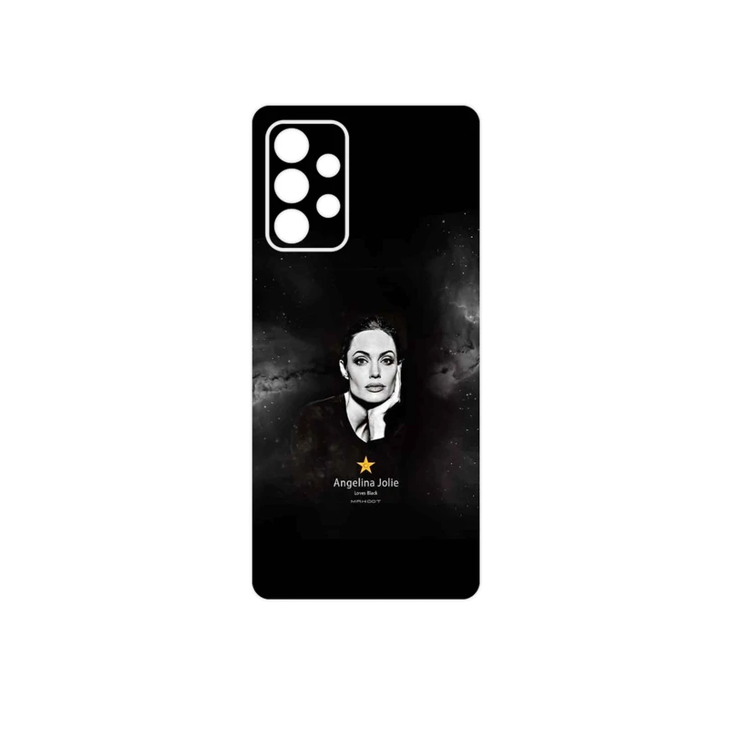 برچسب پوششی ماهوت مدل Angelina Jolie مناسب برای گوشی موبایل سامسونگ Galaxy A53 5G