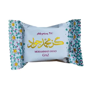 گز لقمه 28 درصد مخلوط بادام و پسته محمد جواد - 300 گرم