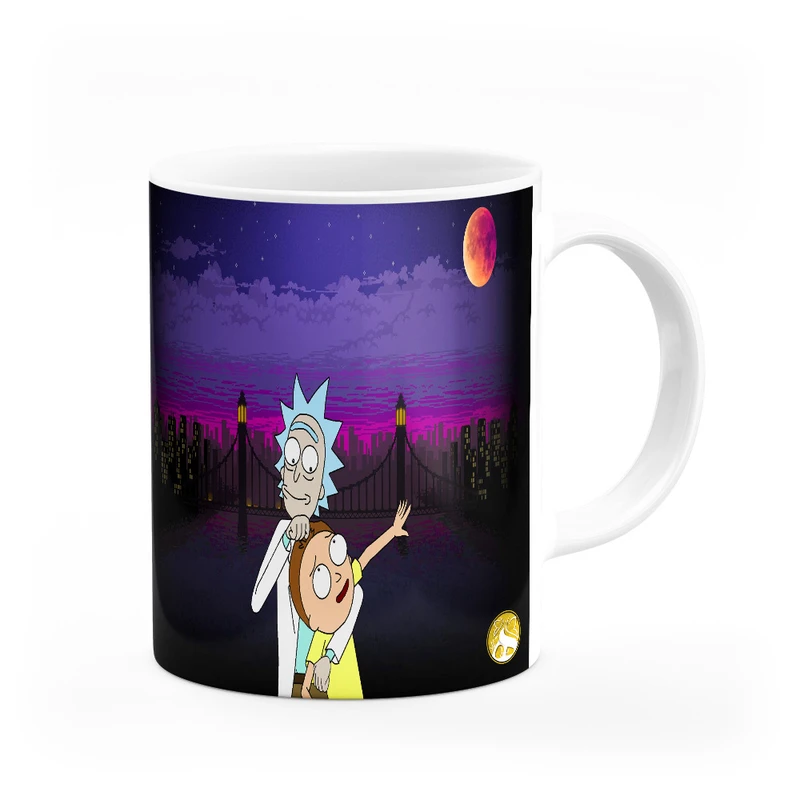 ماگ هومرو طرح ریک و مورتی مدل MG5907