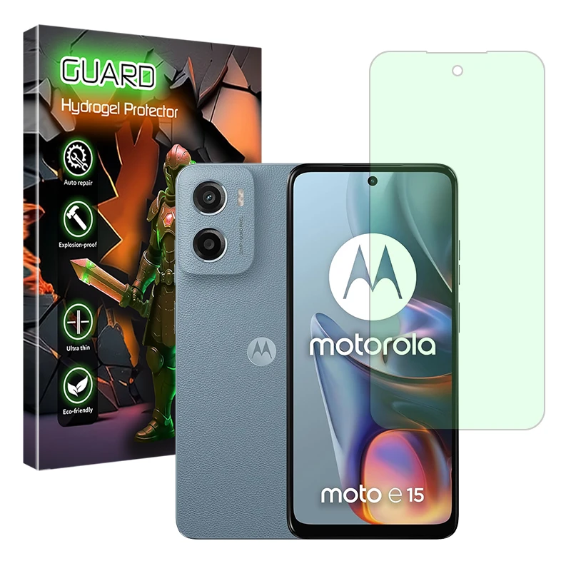 محافظ صفحه نمایش حفاظت از نور سبز گارد مدل Eye Care مناسب برای گوشی موبایل موتورولا Moto E15