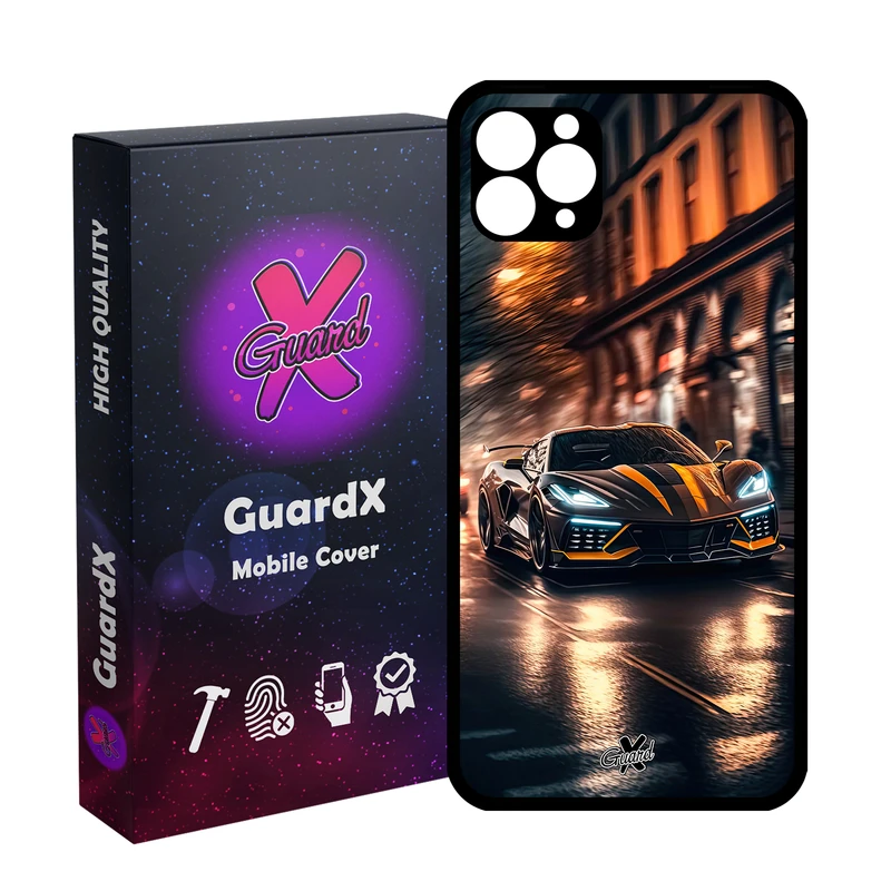 کاور گارد ایکس طرح ماشین مدل Glass10624 مناسب برای گوشی موبایل اپل iPhone 11 Pro Max