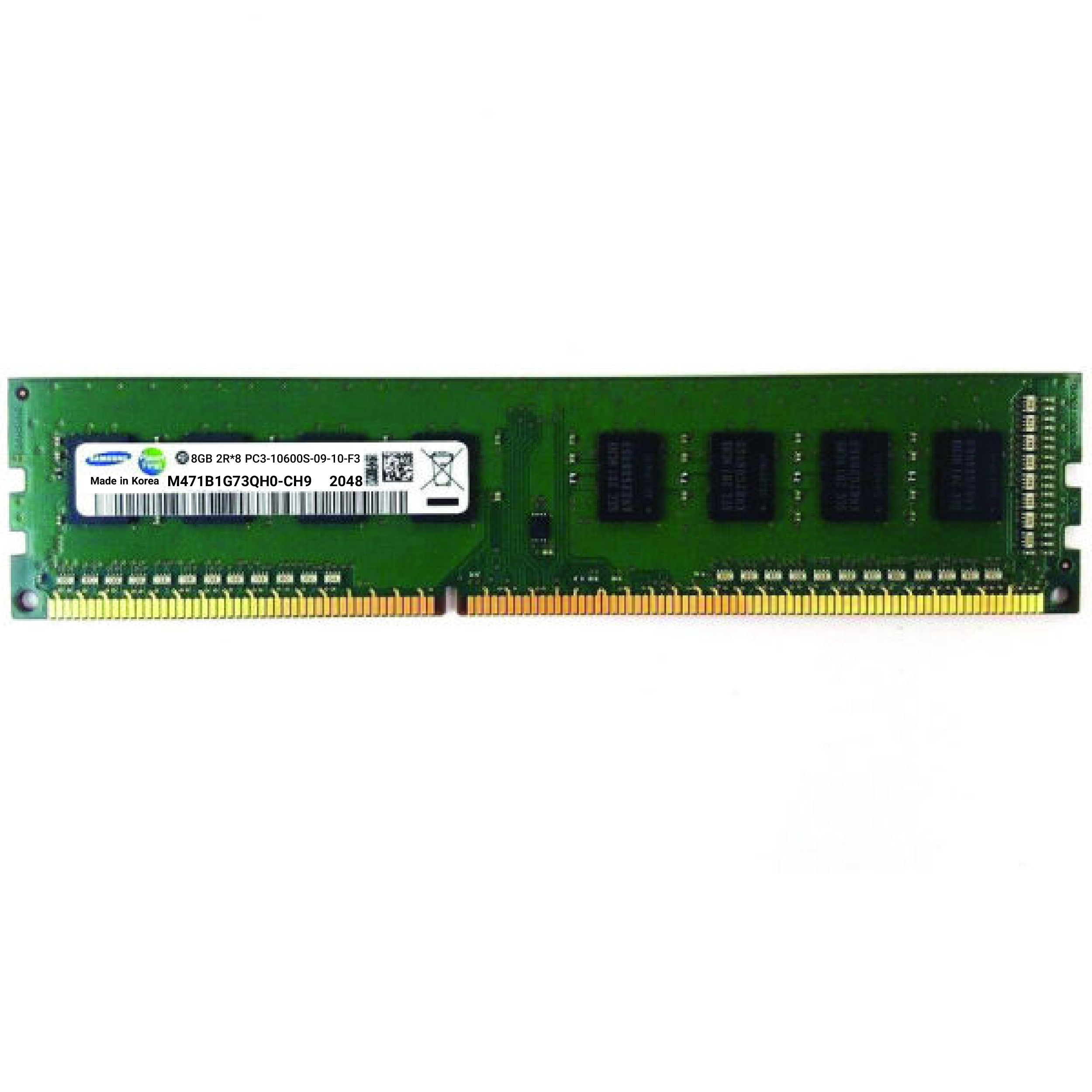 رم دسکتاپ DDR3 تک کاناله 1333 مگاهرتز CL9 سامسونگ مدل PC3 ظرفیت 8 گیگابایت