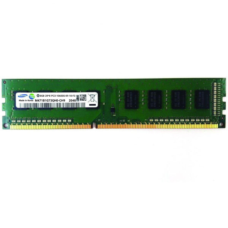 تصویر رم دسکتاپ DDR3 تک کاناله 1333 مگاهرتز CL9 سامسونگ مدل PC3 ظرفیت 8 گیگابایت
