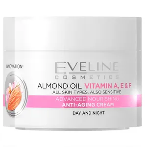 کرم جوان کننده اولاین مدل Almond Oil حجم 50 میلی لیتر