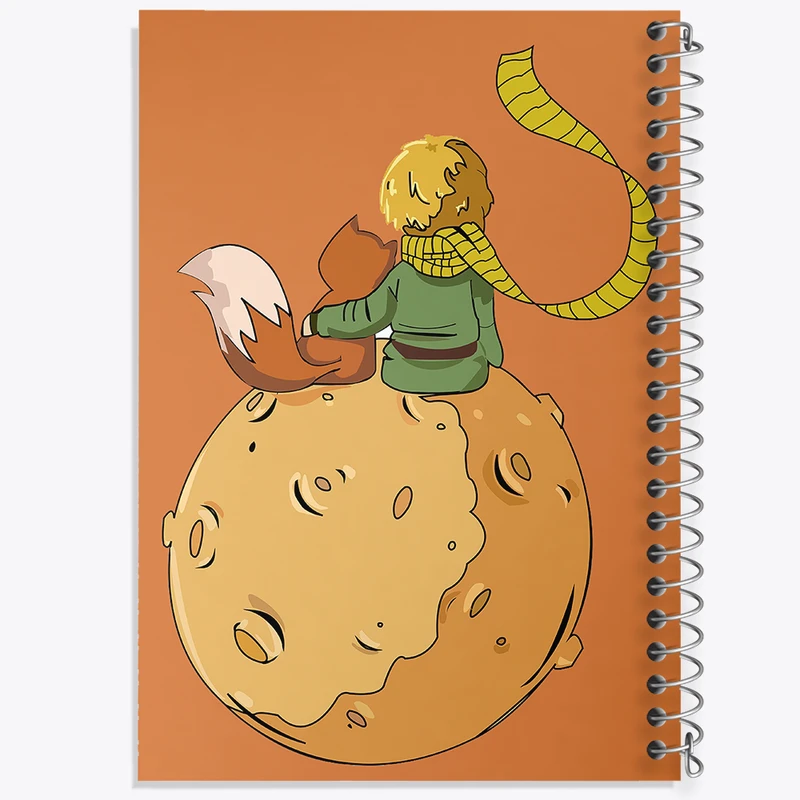 دفتر نت موسیقی 50 برگ خندالو مدل شازده کوچولو کد N1651