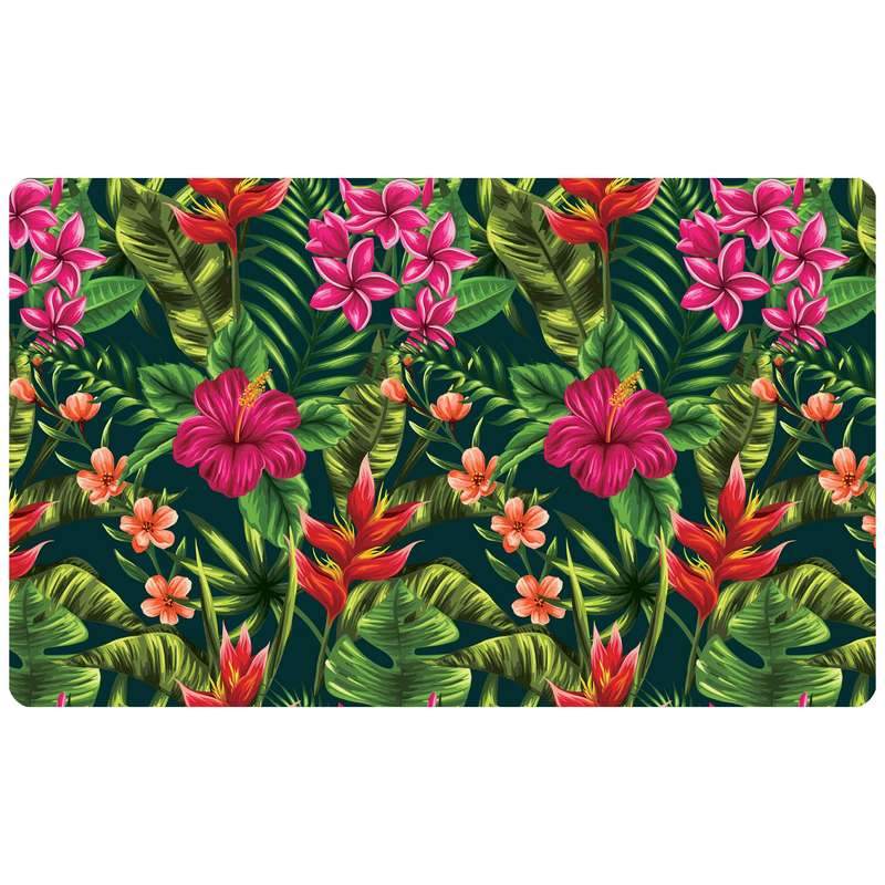 پادری طرح گلها مدل 3508 سایز 76x46 سانتی متر