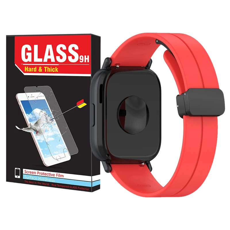 بند هارد اند تیک مدل SIC MAG HT TW مناسب برای ساعت هوشمند شیائومی Redmi Watch 5 Active / Redmi Watch 5 Lite