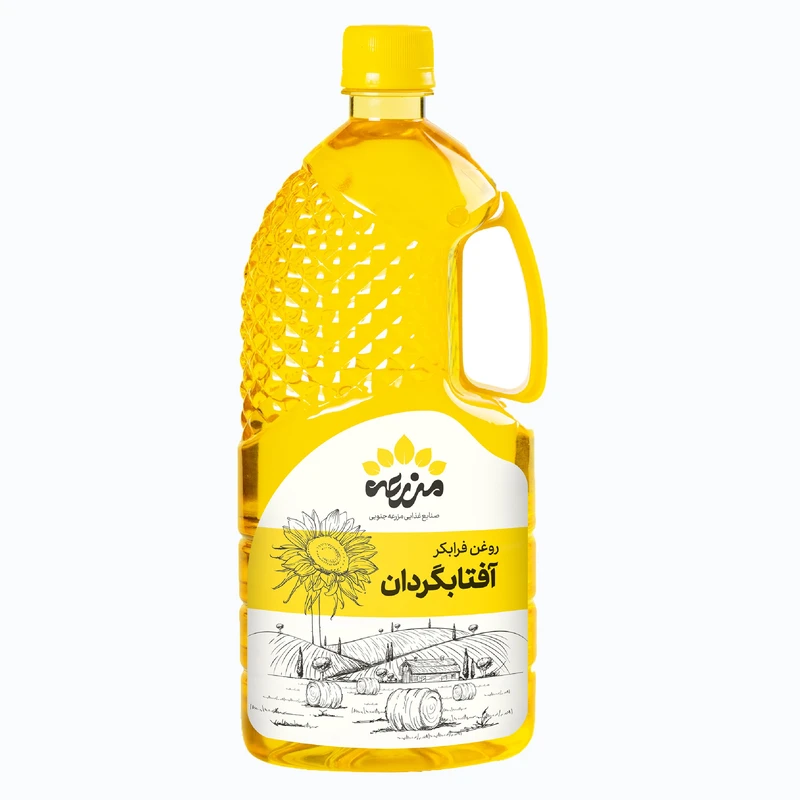 روغن سرخ کردنی آفتابگردان فرابکر مزرعه جنوبی - 500 میلی لیتر