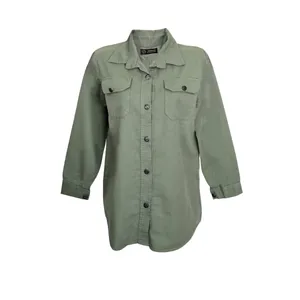 مانتو زنانه مدل کتان کد 7643