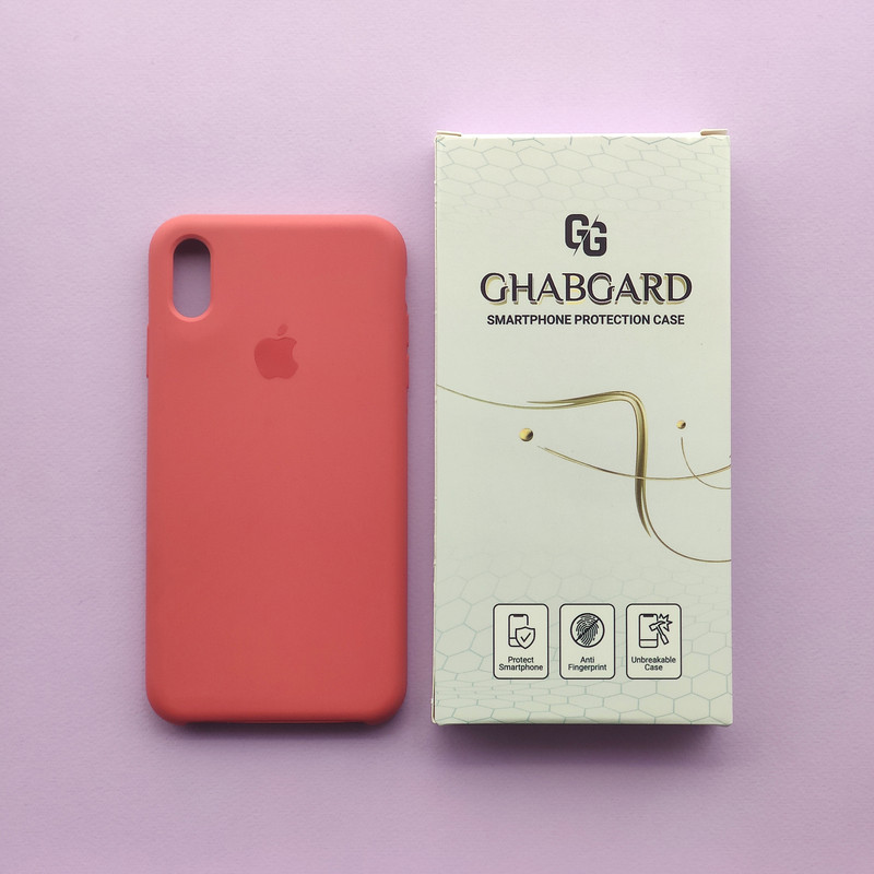 کاور قاب گارد مدل سیلیکونی ساده مناسب برای گوشی موبایل اپل iPhone XS Max