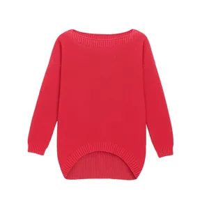 پلیور یقه قایقی زنانه مدل آلاله