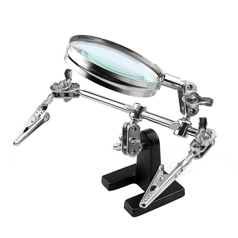 گیره مونتاژ مدل TE-805 به همراه ذره بین