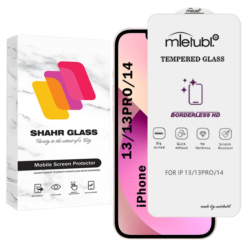 محافظ صفحه نمایش شهر گلس مدل WSUPERD مناسب برای گوشی موبایل اپل iPhone 13 / 13 Pro / 14
