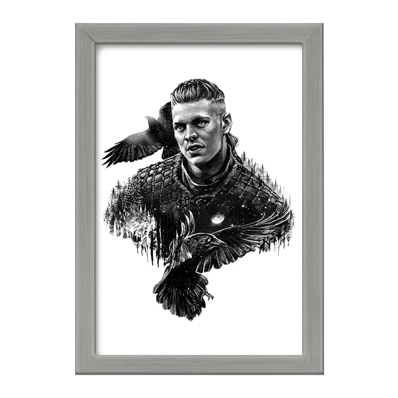 تابلو خندالو طرح آیوار سریال وایکینگ ها Vikings کد 29124