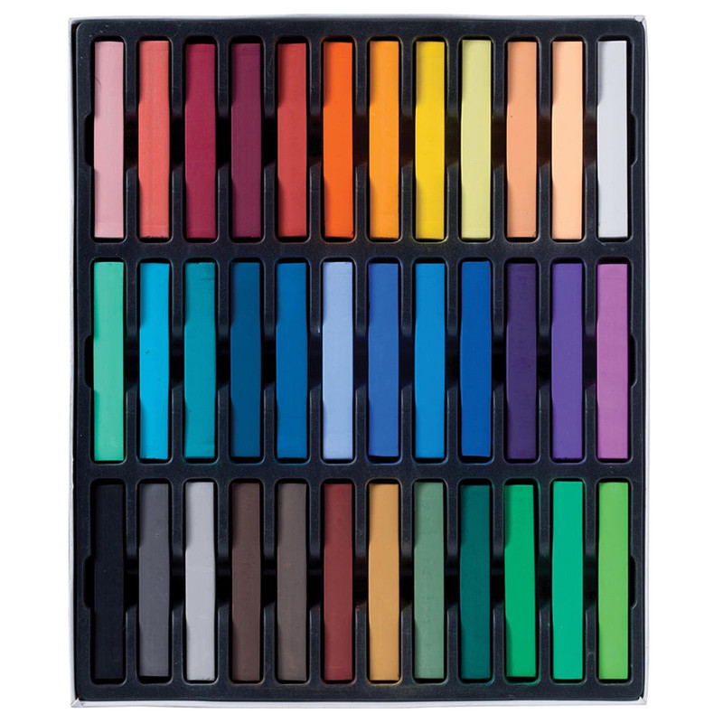 پاستل گچی 36 رنگ تالنز کد 104248
