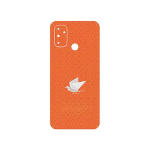MAHOOT Minimalist origami bird Cover Sticker for OnePlus Nord N100