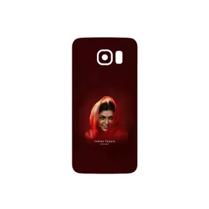 MAHOOT Portrait of an Indian Woman Cover Sticker for Samsung Galaxy S6
